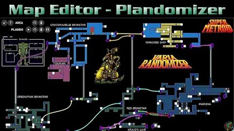 Let's Create A Super Metroid Challenge Map Editor - Plandomi
