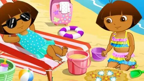 Baby Hazel Summer Vacations - Baby Hazel Movies - Dora The E