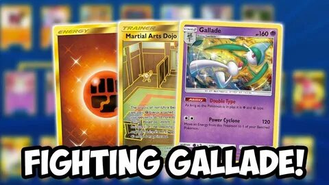 TOUGH Gallade/Fighting Deck! DUAL Typing Is HUGE! Is This De
