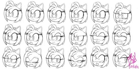 Nothing amazing. Practice with expressions. How to draw soni