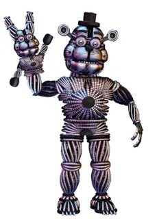 Funtime Freddy Endoskeleton (With Bonnie Puppet) by WaterRus