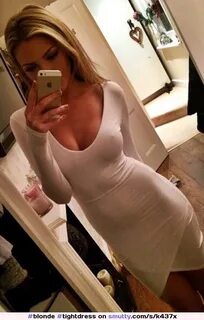 #blonde #tightdress #hardnipples #selfie smutty.com