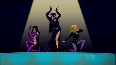 Catwoman (and Black Canary and Huntress) from Batman: The Br