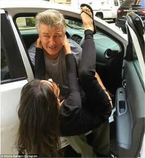 Hilaria Baldwin jumps into husband Alec's arms in sweet Inst