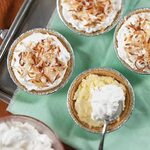 Mini Coconut Cream Pies - Paula Deen Magazine Recipe Coconut