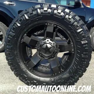 20x9 XD Rockstar II RS 2 811 Black - 35x12.50r20 Nitto Trail