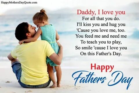 Best Happy Fathers Day Poems From Different Relations With I