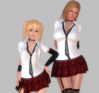 HS Request Marie Rose's Schoolgirl Outfit - Roy12 Mods