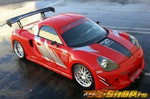 Карбоновые зеркала APR Formula GT3 на Toyota MR2 Spyder 00-0