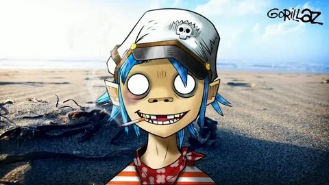 ASMR: 2D From The Gorillaz Sucks Your Toes on The Beach - Yo