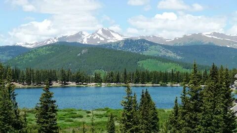 Mount Evans and Echo Lake, Colorado Denver mountain parks, C