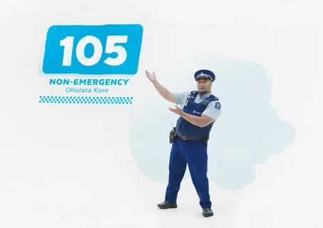 Dave Preece - Portfolio - New Zealand Police - 105 Non-Emerg