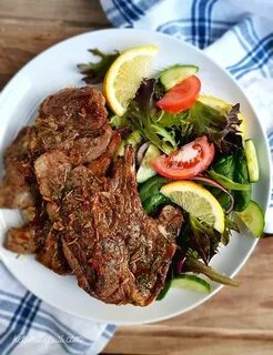 These lamb shoulder chops are so juicy and full of flavor! I