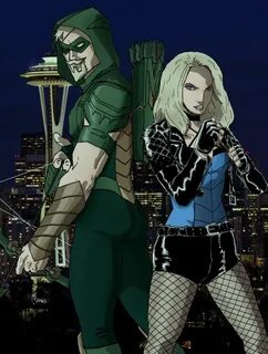 Green Arrow and Black Canary by spriteman1000 on DeviantArt 