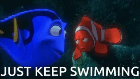 Keep On Swimming GIFs Tenor