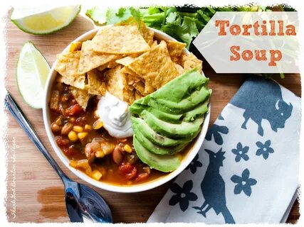 Tortilla Soup Vegan mexican recipes, Vegan main dishes, Vega
