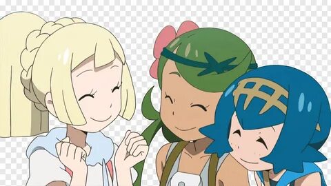 Lillie Mallow and Lana Render png PNGBarn