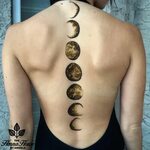 #WakeUpAndMakeup on Instagram: "Phases of the moon henna by 