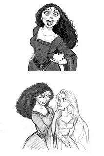 Gestures and expressions of Mother Gothel by Jin Kim Disney 