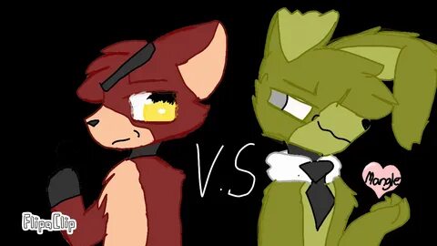 SPRINGTRAP vs foxy - YouTube