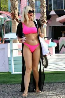 Amy Hart in Pink Bikini 2019-11 GotCeleb