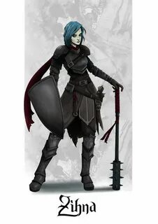 Zihna by SilkyNoire Fantasy character design, Paladin, Aasim