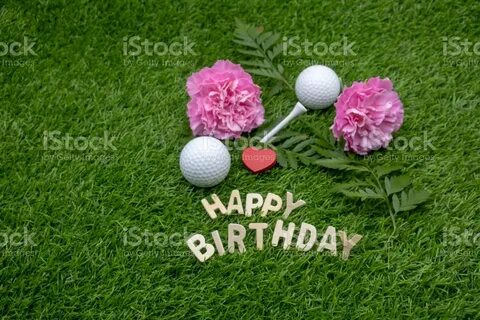 Happy Birthday To Golfer Stock Photo - Download Image Now - 