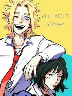 All Might, Aizawa, text, funny, young, childhood; My Hero Ac