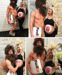 maternity-halloween-costume-wilson-castaway Halloween in 201