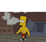 ▷ Bartman Bart musculoso - Plantillas de Memes