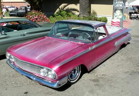 Just a Car Guy: Pink custom El Camino Lowriders, El camino, 