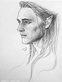 Pin by Александра Малинина on Fanstuffs Elf drawings, Tolkie