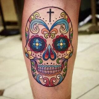 Pin by Shawna Mitchell on Body Art Sugar skull tattoos, Mexi