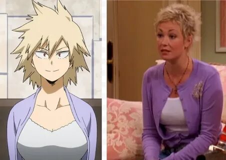 Hmm...I think Bakugou's mom really is real....Just from peop