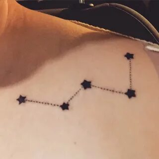 The constellation Cassiopeia. Love this tattoo!!! Tattoos, C