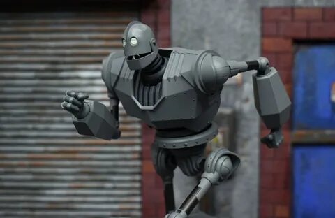 The Iron Giant Riobot Iron Giant Video Review & Image Galler