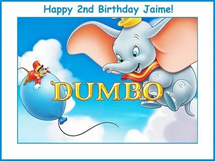 Home, Furniture & DIY 12 Dumbo Party Stickers Favours & Part