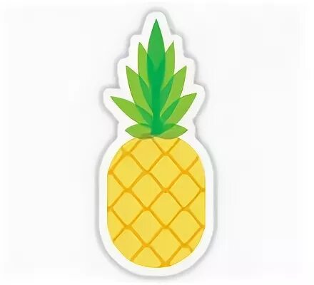 Pineapple Stickers Pineapple sticker, Pineapple, Sticker des