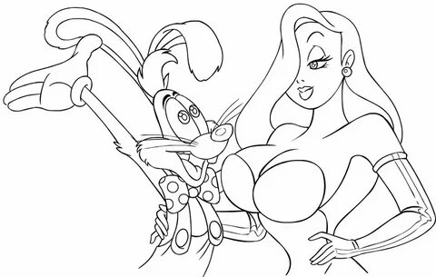 Roger Rabbit And Jessica Rabbit Drawing Jessica rabbit, Rabb