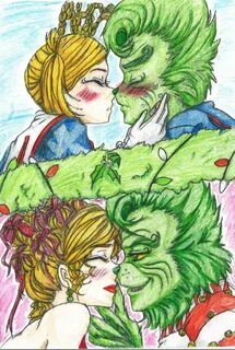 Mistletoe Grinch and Martha by Inubaki on @DeviantArt Grinch