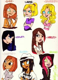 Total Drama Island (Girl/OCs) by KireiTsuki Cosas