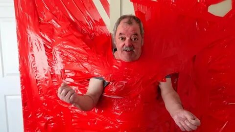 DUCT TAPE PRANK ON MY DAD - YouTube