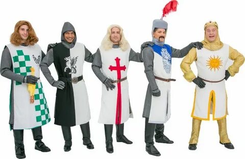 Rental Costumes for Monty Python's Spamalot - Knights of the