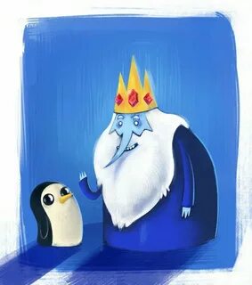 Ice King and Gunter Disney fan art, Disney crossover, Fan ar