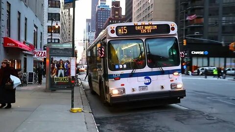 MTA New York City Bus 2003 New Flyer D60HF 5712 On The M15 @