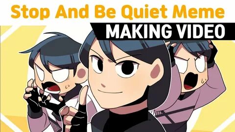 Making Video Stop And Be Quiet Meme 작업과정 - YouTube