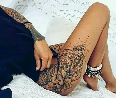 Pin by Maggie Chekurishvili on Tattoos Hip thigh tattoos, Fl