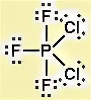 Phosphorus Trifluoride Dichloride, PF3Cl2 Molecular Geometry
