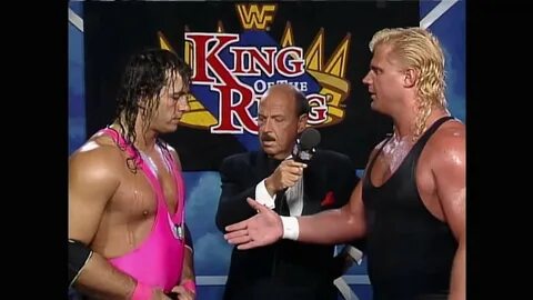 Bret Hart VS Mr. Perfect. King of the Ring. Semi-Final match