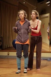 Lilly Holleman and Marin Hinkle in South Coast Repertory's. 